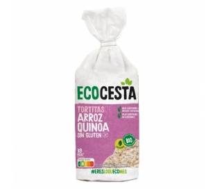 TORTITAS BIO ARROZ Y QUINOA ECOCESTA 120 GR.