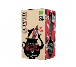 INFUSIONES BIO TÉ NEGRO ENGLISH BREAKFAST CUPPER 44 GR.20 UN.