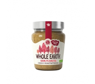CREMA BIO CACAHUETE CRUJIENTE WHOLE EARTH 227 GR.