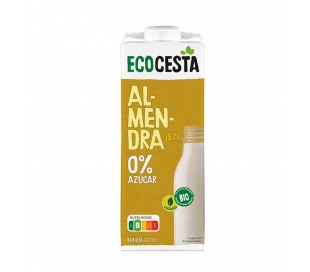 BEBIDA BIO ALMENDRA ECOCESTA 1 L.