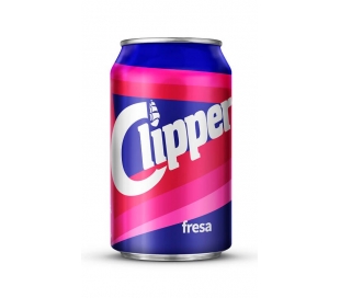 REFRESCO FRESA CLIPPER 330 ML.