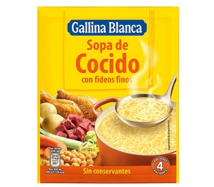 SOPA DE COCIDO GALLINA BLANCA 72 GRS.