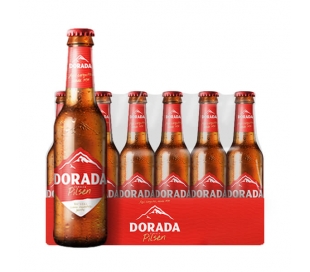 CERVEZA PILSEN DORADA PACK 24X33 CL.BOT