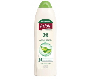 GEL BAÑO ALOE VERA LA TOJA 600 ML.