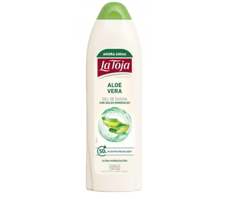 GEL BAÑO ALOE VERA LA TOJA 600 ML.