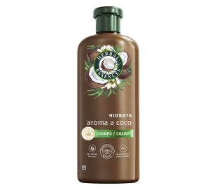 CHAMPÚ HIDRATANTE AROMA A COCO HERBAL ESSENCES 350 ML.