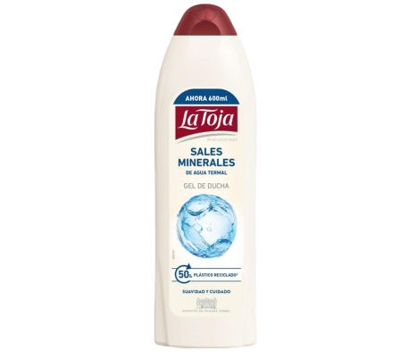 GEL DE BAÑO SALES MINERALES LA TOJA 600 ML.