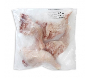 POLLO MUSLO CONGELADO . 1 KG. BOLSA