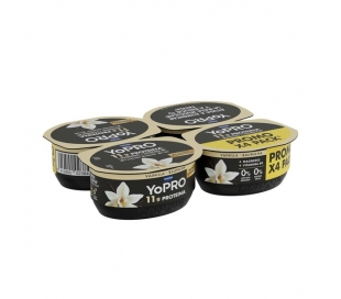 YOGUR VAINILLA YOPRO PACK 4X120 GR.