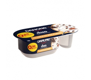 YOGUR C/CHOCOLATE FLAKES DANONE 102 GR.