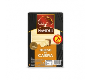 QUESO CABRA NAVIDUL 80 GR.LONCHAS