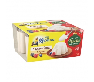 PANNA COTA ORIGINAL LA LECHERA PACK 4X100 GR.