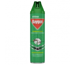 MATACUCARACHAS Y HORMIGAS 2 EN 1 BAYGON 400 ML.