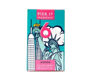 FRAGANCIA SEÑORA Nº6 PIER 17 NEW YORK 100 ML.