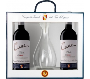 VINO TINTO CRIANZA CUNE 2 BOT 75CL+DECANTADOR GRATIS