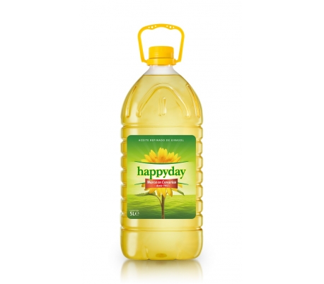ACEITE GIRASOL HAPPYDAY 5 L.PET