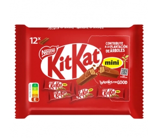 CHOCOLATINAS KIT KAT MINI NESTLE PACK 12X16,7 GR.