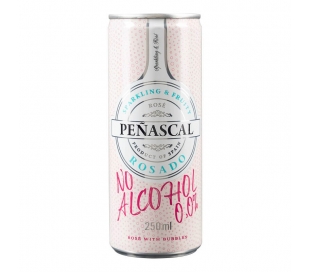 VINO ROSADO NO ALCOHOL PEÑASCAL 250 ML.LATA VINO ROSADO NO ALCOHOL PEÑASCAL 250 ML.LATA