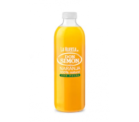ZUMO NARANJA C/PULPA DON SIMON 1 L.PET