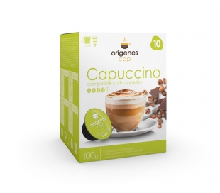 CAFÉ CÁPSULA CAPUCCINO ORÍGENES 10 CAPSULAS