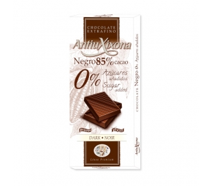 CHOCOLATE NEGRO 85%CACAO ANTIUXIXONA 100 GR.