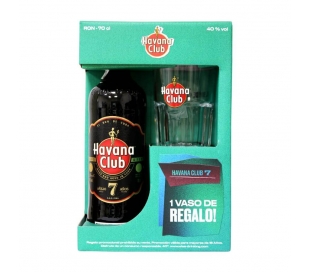 RON 7 AÑOS+VASO GRATIS HAVANA CLUB 70 CL.
