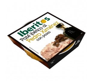 PATÉ IBÉRICO PEDRO XIMÉNEZ CON PASA IBERITOS 70 GR.