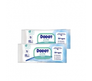 TOALLITAS AGUA PURE DODOT 94 UN.2X1