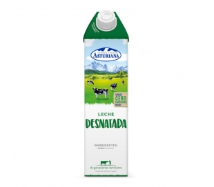 LECHE DESNATADA ASTURIANA 1 L.