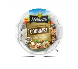 ESPECIALIDAD ENVASADA ENSALADA GOURMET NUECES/Q.CABR FLORETTE 190 GR.