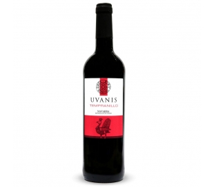 VINO TINTO TEMPRANILLO UVANIS 75 CL.