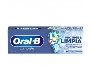 PASTA DENTAL COMPLETE MENTA FRESCA ORAL-B 75 ML.