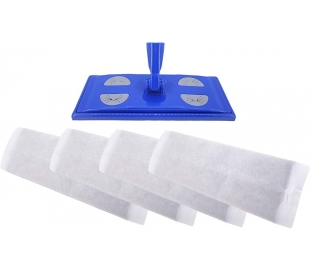 MOPA ATRAPAPOLVOS + 4 RECAMBIOS PAÑO PAMEX PLASTICO