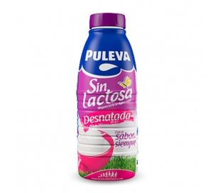 LECHE DESNATADA PULEVA 1 L.