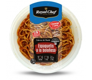 SPAGUETIS A LA BOLOÑESA ROYAL CHEF 280 GR.