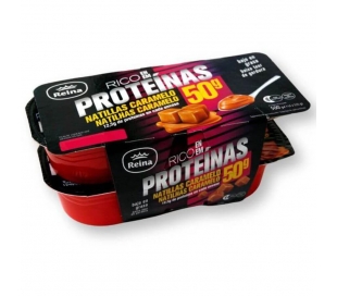 NATILLA DE CARAMELO REINA PACK 4X125 GR.