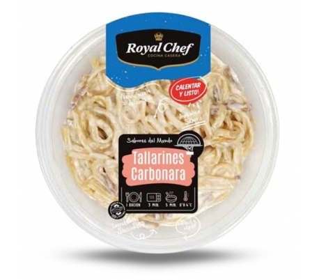 TALLARINES CARBONARA ROYAL CHEF 280 GR.