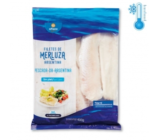 MERLUZA FILETE SIN PIEL ARTIQ 400 GR.
