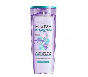 CHAMPÚ HIALURÓNICO PURE ELVIVE 380 ML.
