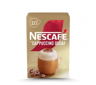 CAFÉ SOLUBLE CAPUCCINO DESCAFEINADO NESCAFÉ 10 SOBRES