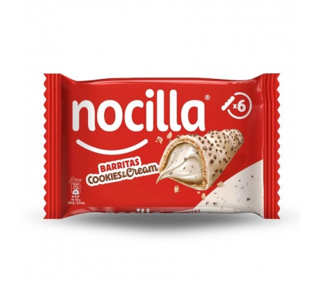 BARRITAS COOKIES Y CREAM NOCILLA 129 GR.