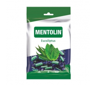 CARAMELOS SIN AZÚCAR EUCALIPTO MENTOLIN 100 GR.