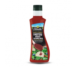 VINAGRETA FRUTOS ROJOS FLORETTE 250 ML.