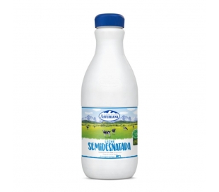 LECHE SEMIDESNATADA ASTURIANA 1,5 L.