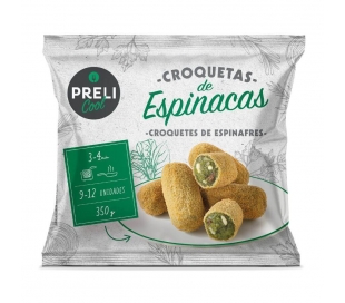CROQUETAS DE ESPINACA PRELI COOL 350 GR.