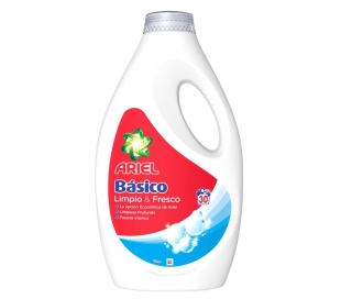 DETERGENTE LÍQUIDO BÁSICO ARIEL 30 LAVADOS.