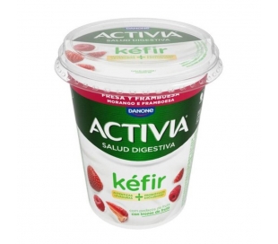 KÉFIR FRESA Y FRAMBUESA ACTIVIA 380 GR.