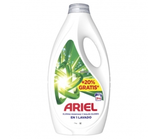 DETERGENTE LÍQUIDO ORIGINAL ARIEL 29+6 DOSIS GRATIS
