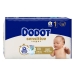 PAÑALES T-1,2-5 KG. DODOT SENSITIVE 58 UN.