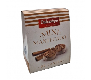 MANTECADOS CANELA MINI DULCESTEPA 165 GR.10 UN.